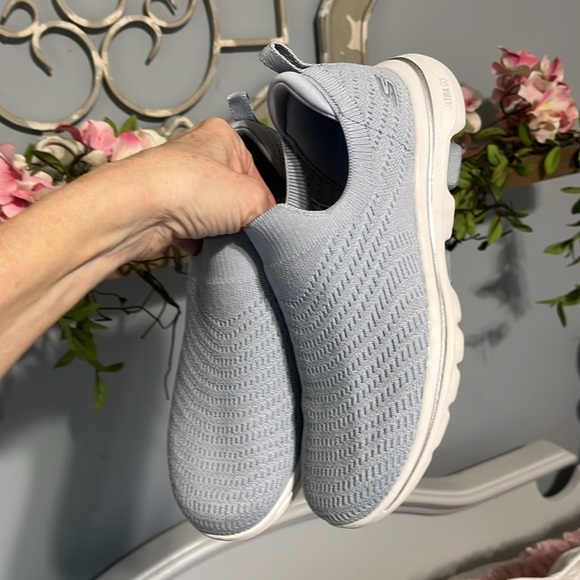 Sketchers Performance Go Walk 5 Machine Washable Lightweight  Blue Womens 6 - Picture 15 of 15